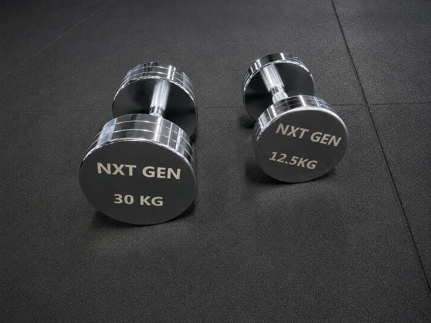 Round Steel DB, Platforms, Free Weights & Bars, NXT GEN Fitness Equipment